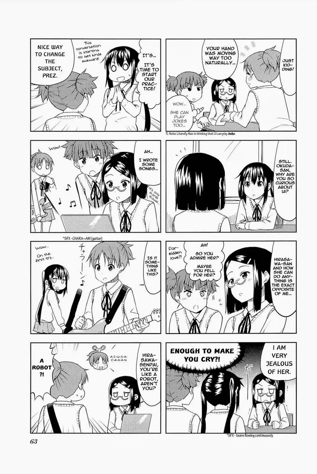 K-ON! - High School Chapter 7 5